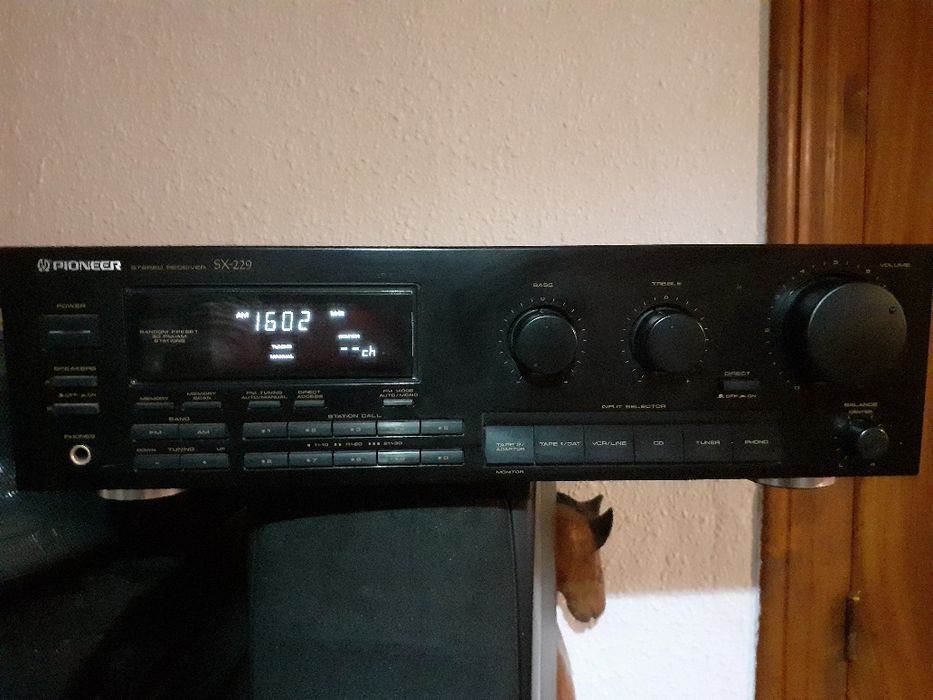 Stereo receiver Pioneer SX si boxe Philips fb750 220