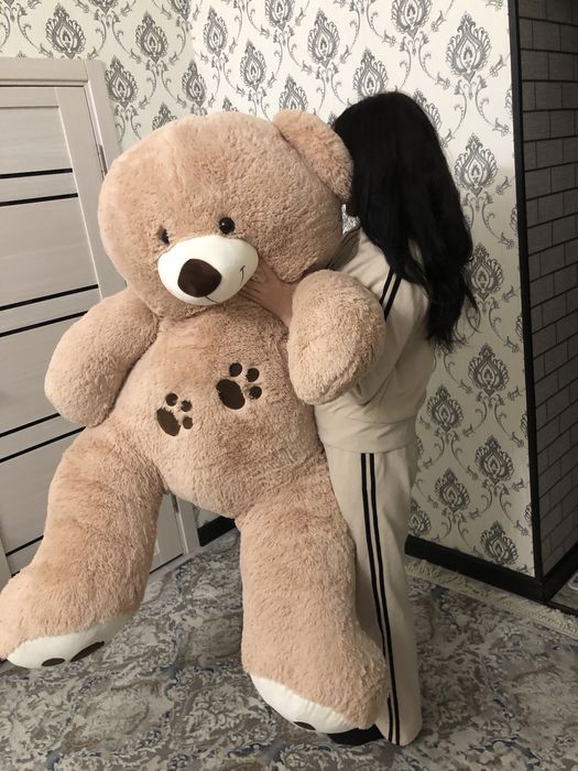 Yangi o‘yinchoq ayiqcha – 1.5 metr, bejiviy