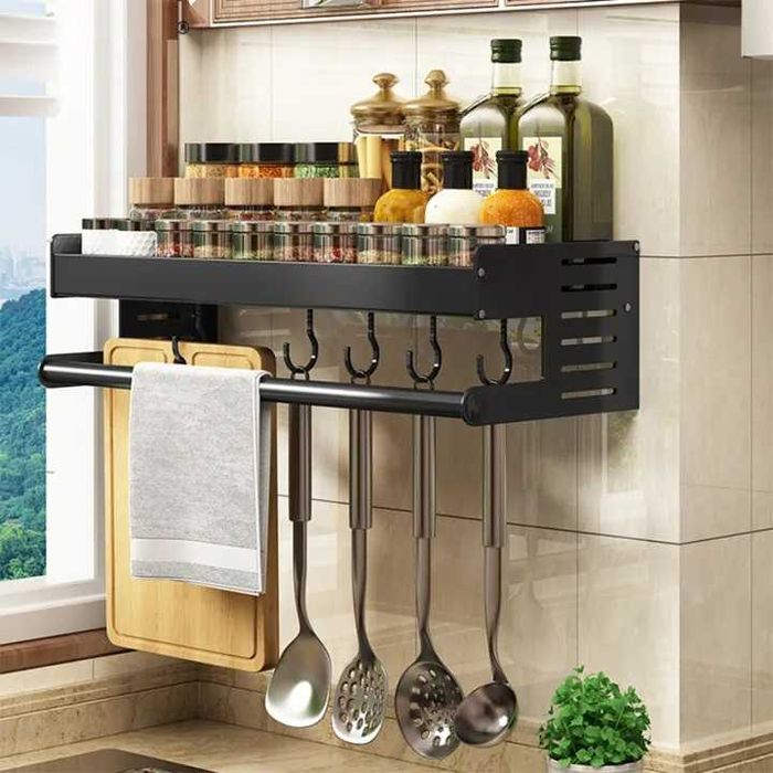 Органайзер за стена на кухня тип етажерка