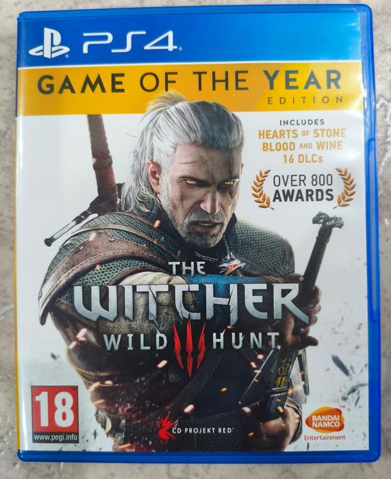 Ведьмак 3 (Игра года) на PS4