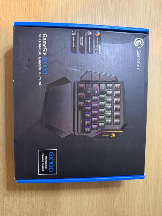 GameSir GK100 Tastatură Mecanică Gaming One-Hand – Nouă, Neutilizata