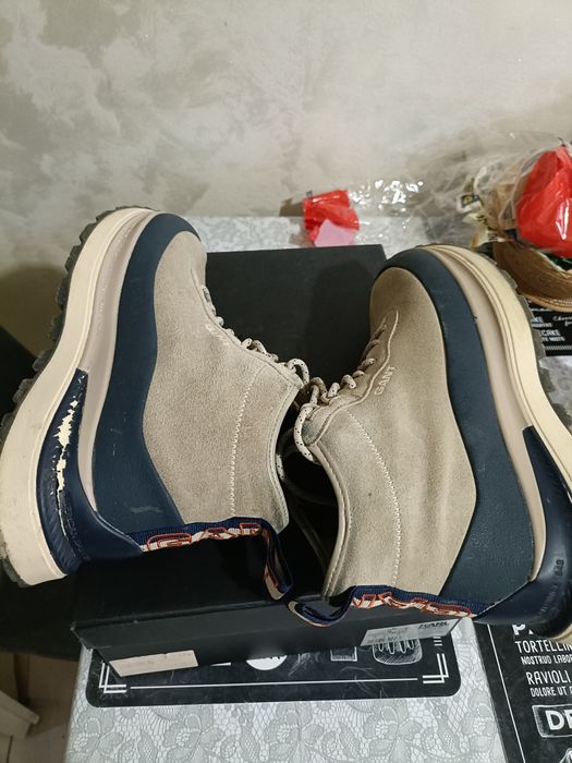 Ghete Gant gri deschis