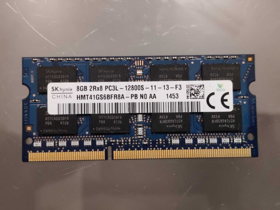 Продавам памети за лаптоп SO-DIMM DDR3 и DDR4 8GB Memory