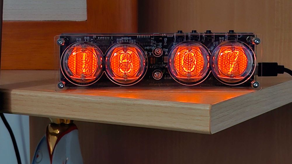 Modul ceas cu tuburi Nixie