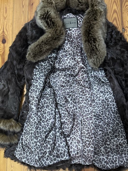 Козий.    полушубок