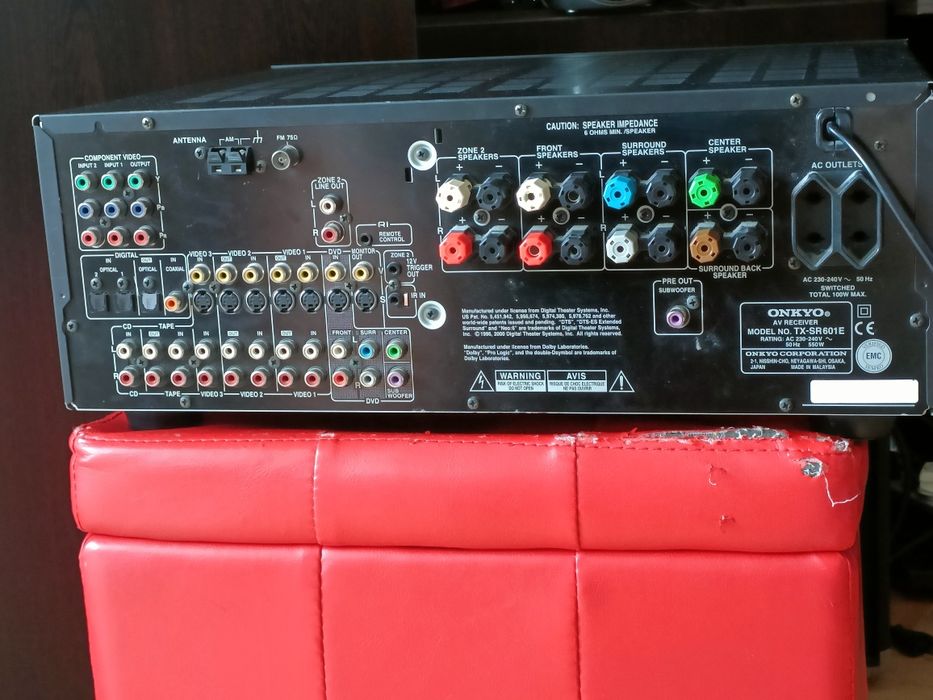 Receive Onkyo 5X120W