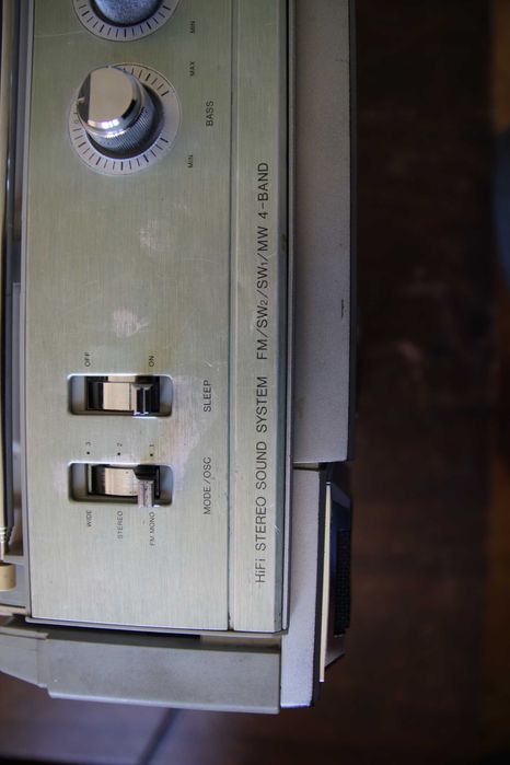 Радиокасетофон , бумбокс, boombox, CROWN CSC-950f