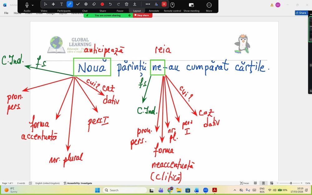 Limba  romana meditatii