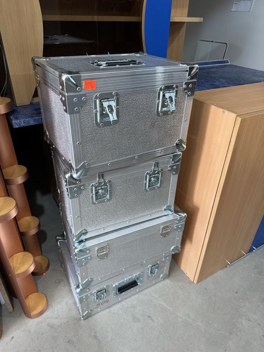 Cutie de Transport Protecție din Aluminiu cu Mâner și Sistem Închidere