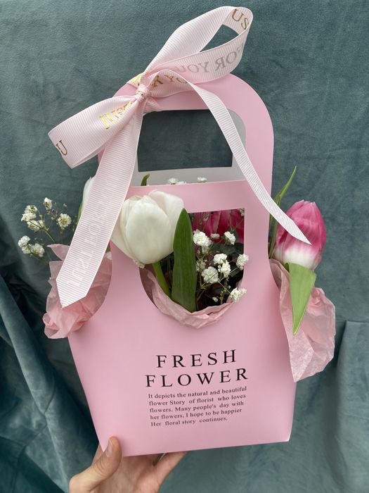 Продам сумочки с цветами/ тюльпаны НОВЫЕ