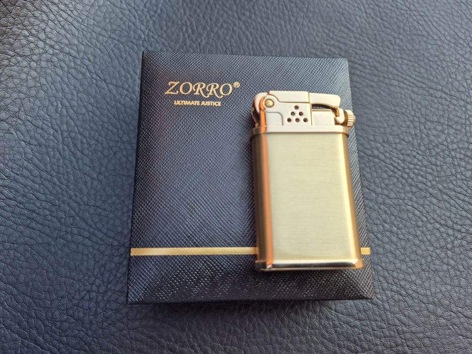 Луксозна бензинова запалка ZORRO  в подаръчна кутия,Z602