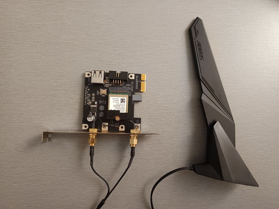PCIe Wi-Fi карта Gigabyte AORUS + антена