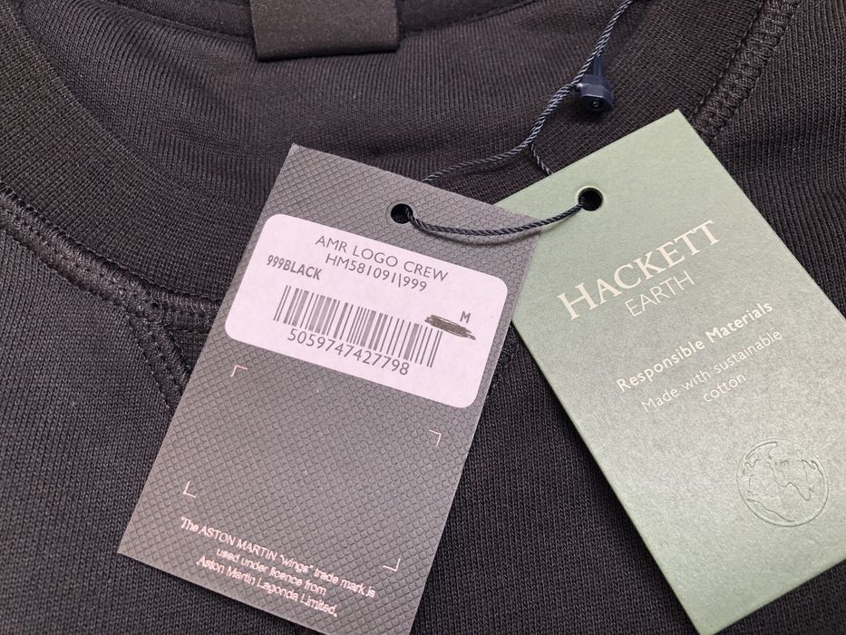 Hackett London Aston Martin Sweater ОРИГИНАЛЕН мъжки суичър/блуза - M