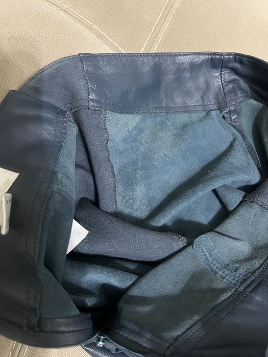 Брюки женские кожаные