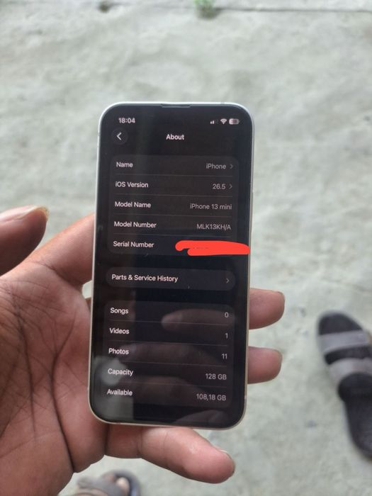 Iphone 13 mini ideal 128/75