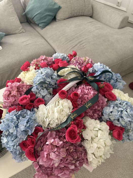 Букет цветов свежий