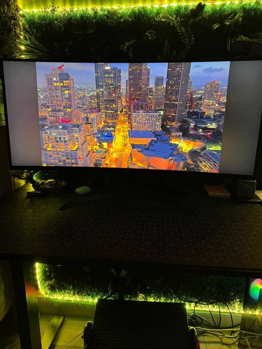 Monitor LED Curbat LG UltraWide™ 34WR50QK-B, 34", UWQHD (3440x1440), 100Hz