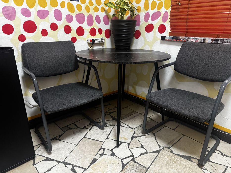 2 стула, металл