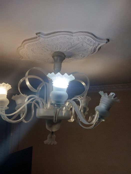 Lustra Candelabru sticla Curtea sticlarilor