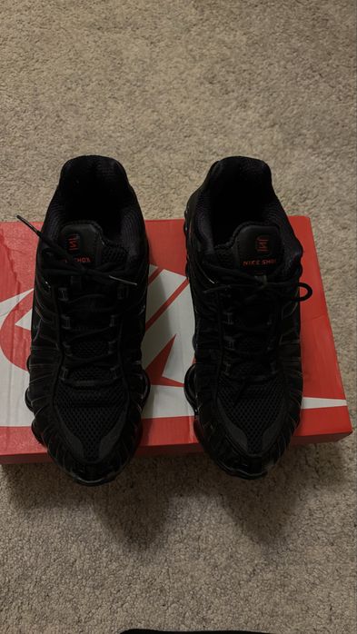 nike shox black/negrii