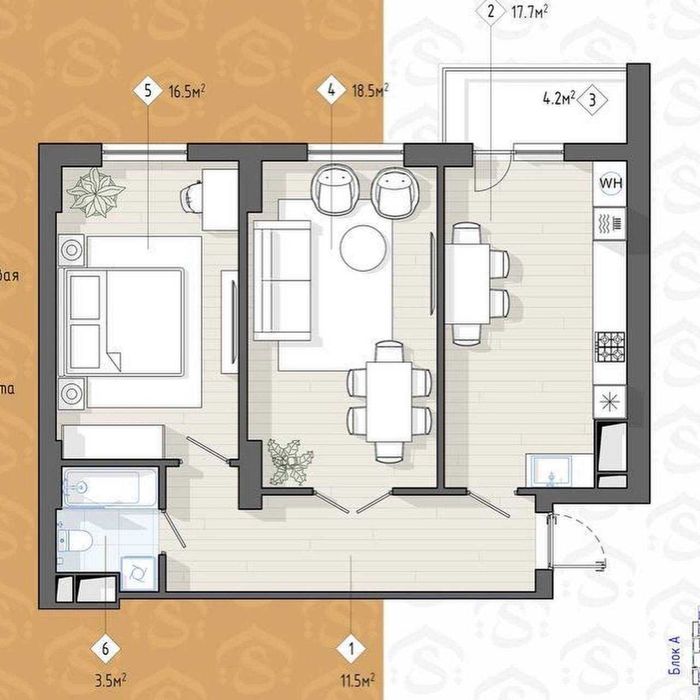 ЖК «Shoshkent»
2/10/14
Площадь: 71 м²