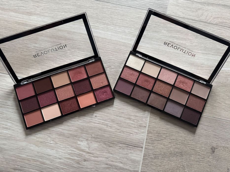 Палитри за сенки - Revolution; e.l.f ; hudabeauty