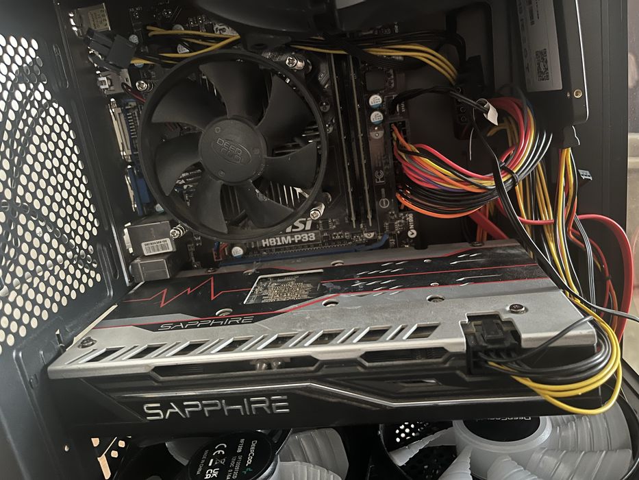 Продам видео карту Saphire Rx570 8Gb