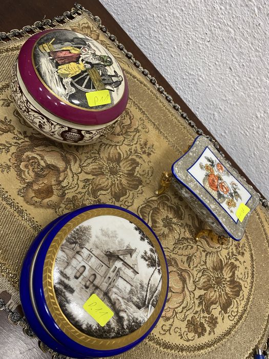 Колекционерски кутии за бижута от порцелан limoges