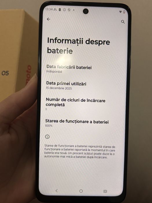 Motorila G 05 neutilizat