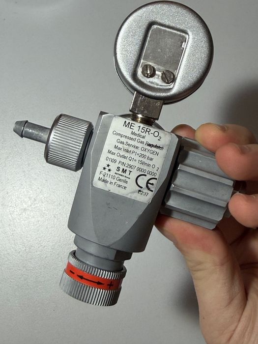 Regulator oxigen medical SMT ME 15R-O2, 200 bar, 15 l/min, Franța