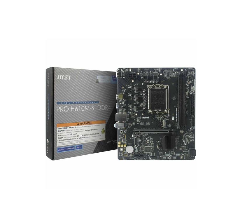 | Материнская плата MSI Pro H610M-S DDR4