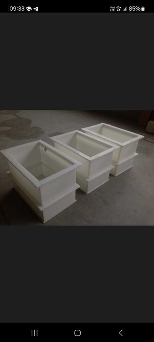 Ванны и емкости из полипроплена высшего сорта PPH под заказ