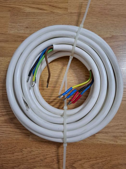 Cablu electric MYYM / HO5VV-F 3 x 6 mmp 23 metrii, VML, cupru
