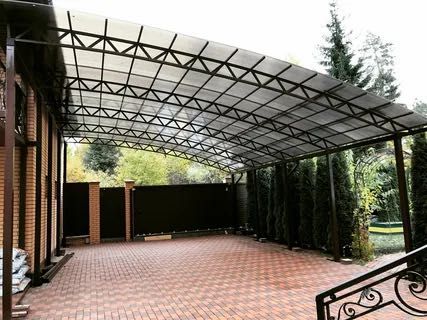 Готовый навес под ключи