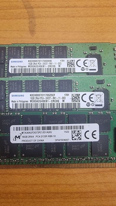 Ram ddr3 ecc 16GB  4buc 64GB si  ddr1 laptop