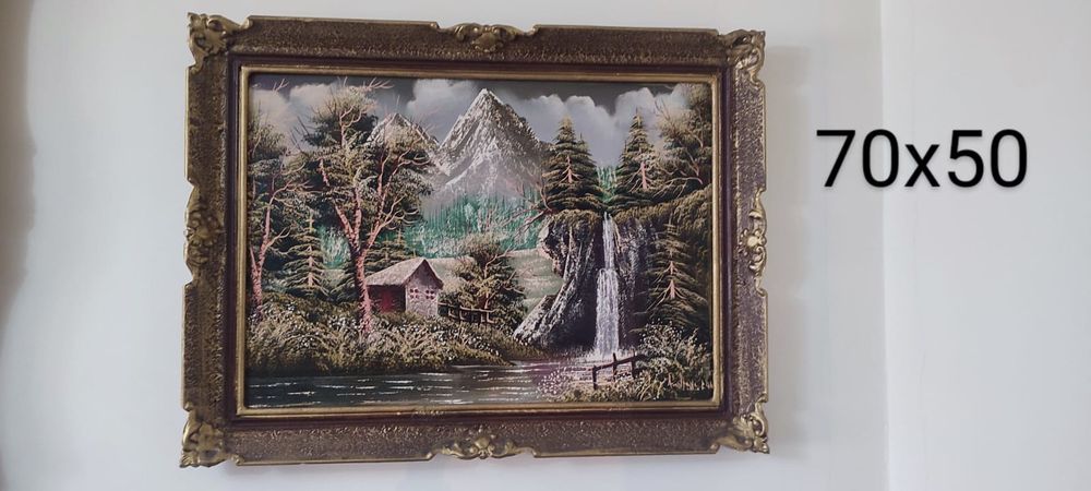 Tablouri pictate pe pînză stare bună