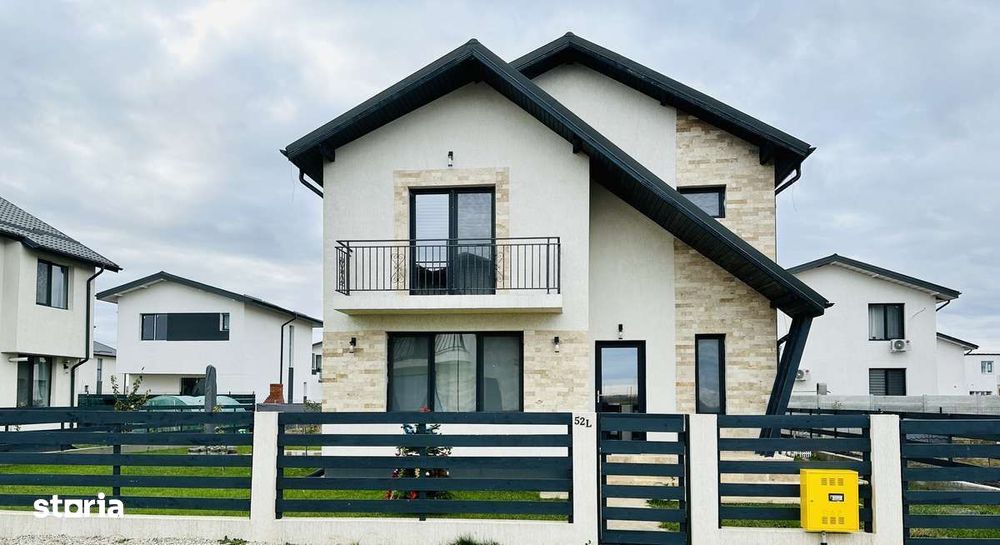 Casă individuală nouă de vânzare | Berceni Ilfov – 4 camere, 400 mp