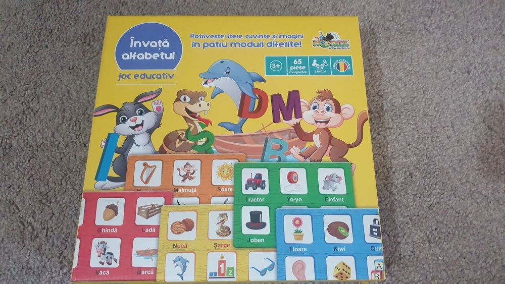 Joc educativ Smile Games, Invata alfabetul