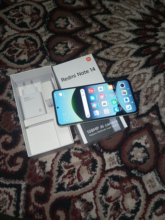 Redmi Note 14 108 MP AI camera