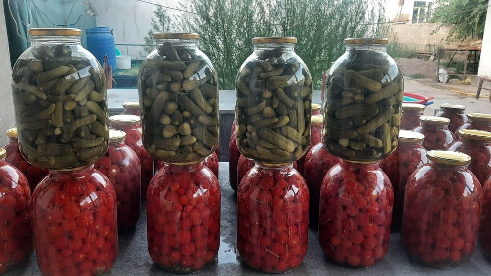 Zakazga Marinovinniy  maxsulotlar  3 va 1 litrli faqat optom oluvchila