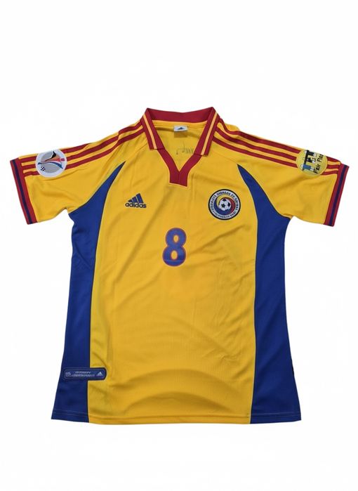 Dorinel Munteanu Romania EURO 2000 tricou cu autograf