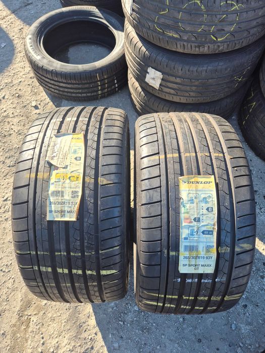 2 Anvelope de VARA - 265/30/19 - DUNLOP - NOI - DOT 2018 !