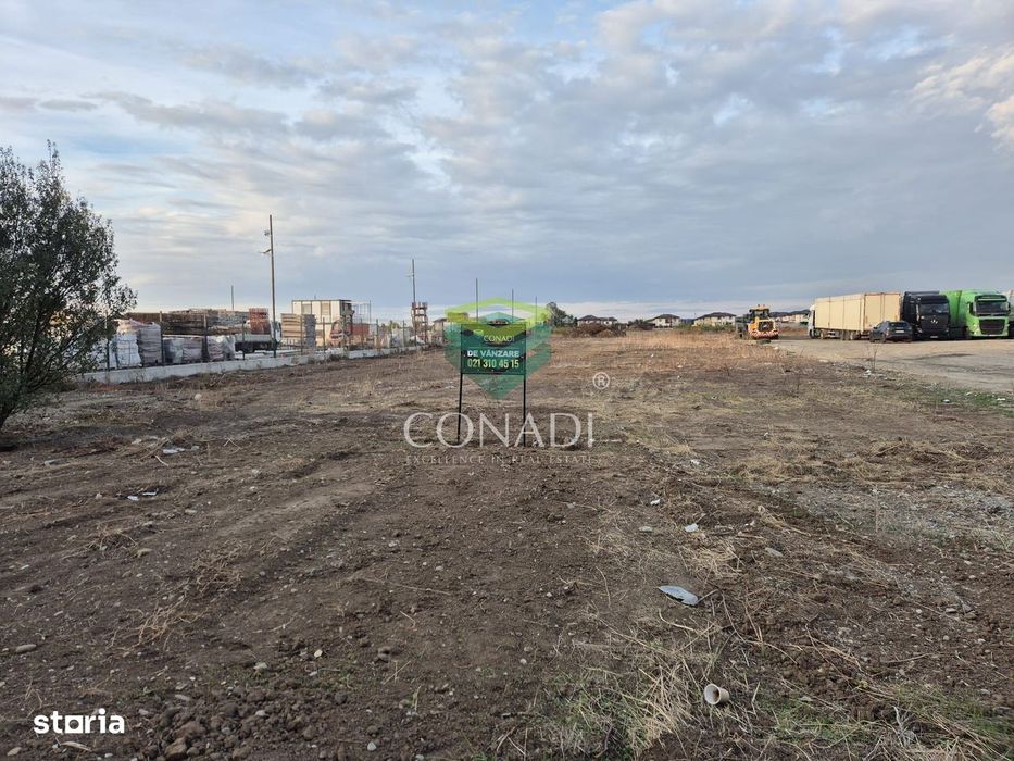 Teren Chitila - 8.700 mp - pretabil pentru hale