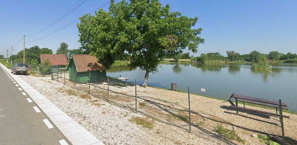 Vând baltă de pescuit în Boghiș, Satu Mare 2 Ha Intravilan front 185 m