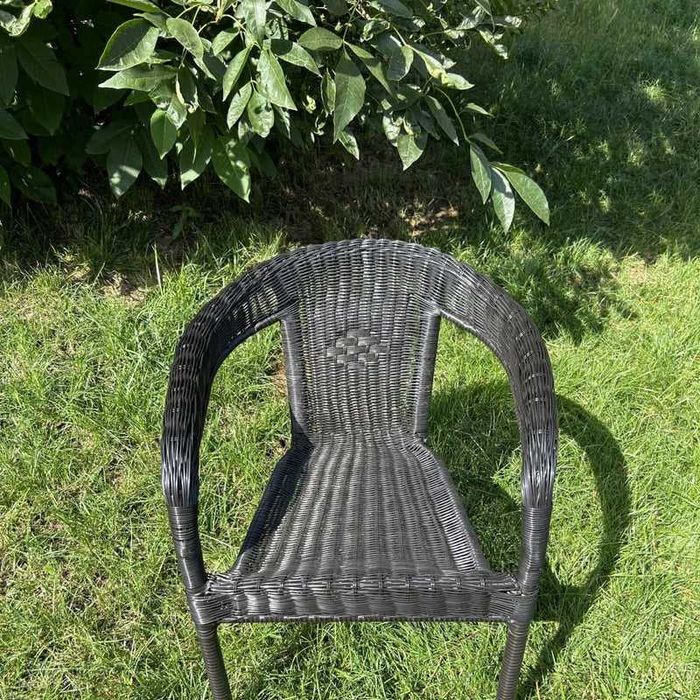 Градиснки комплект - Висящ Ратанов стол люлка + маса и 2 стола Relax