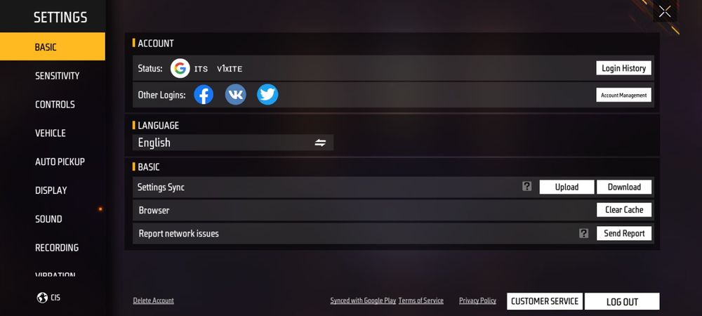 Free fire аккаунт