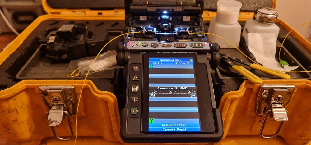 Fujikura 70s sudura fibra optica