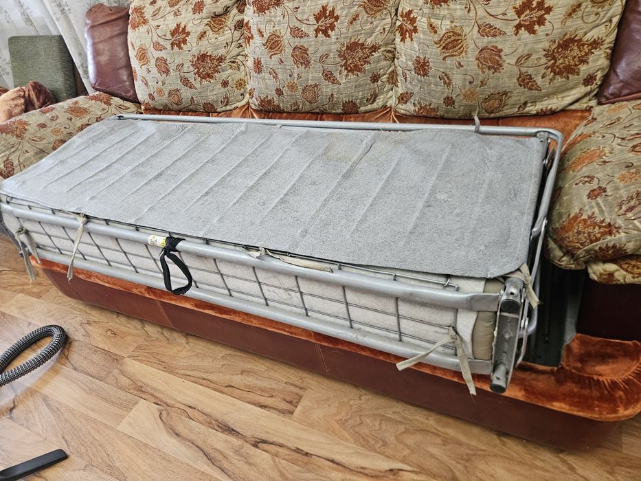 Диван и кресло Беларусь кожа, бархат