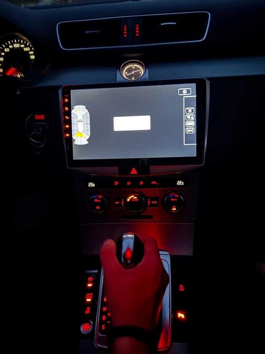 VW PASSAT B7 B6 CC 2010-2015 2-DIN 10” 1280x720 с Android 14, 6/128GB, 4G/LTE