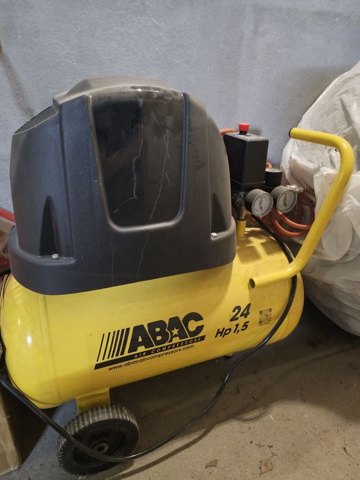 Безмаслен Компресор ABAC 1.1kw 24l